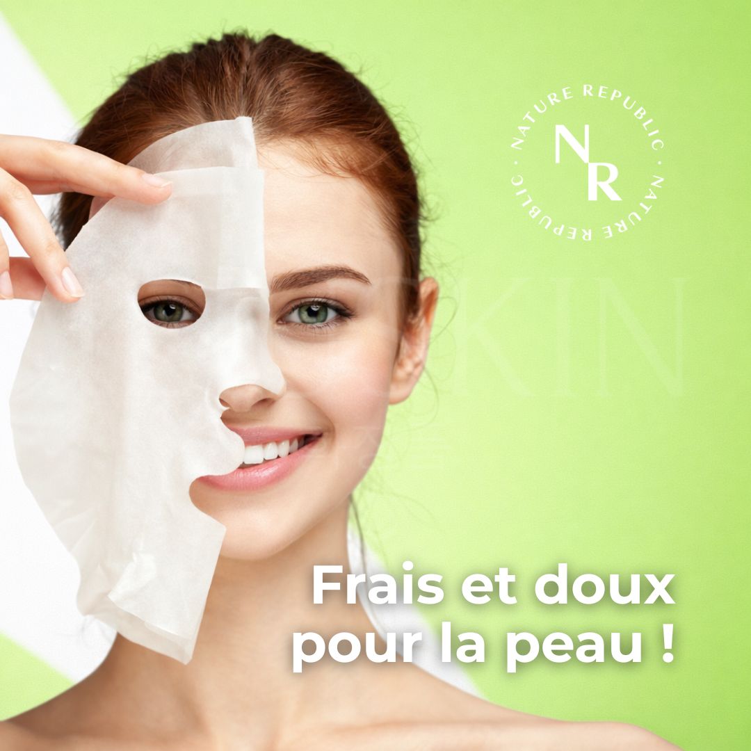Nature Republic - Masque en tissu hydratant à base d’ingrédients naturels