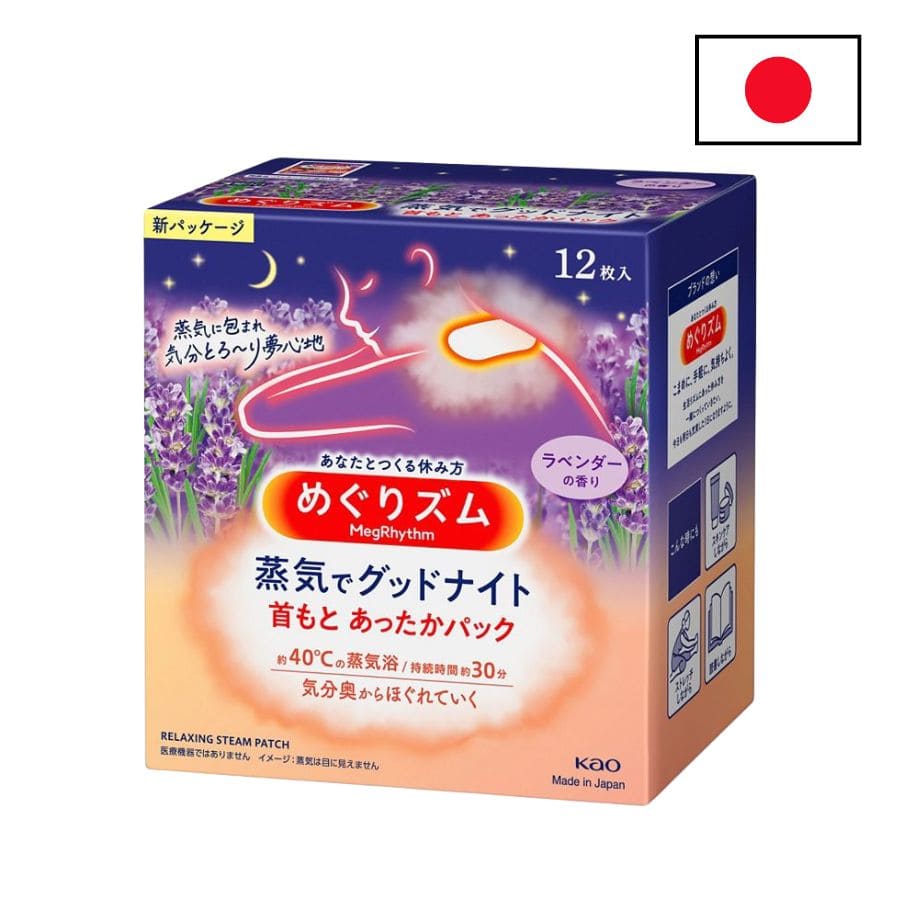 Kao masques chauffants pour la nuque