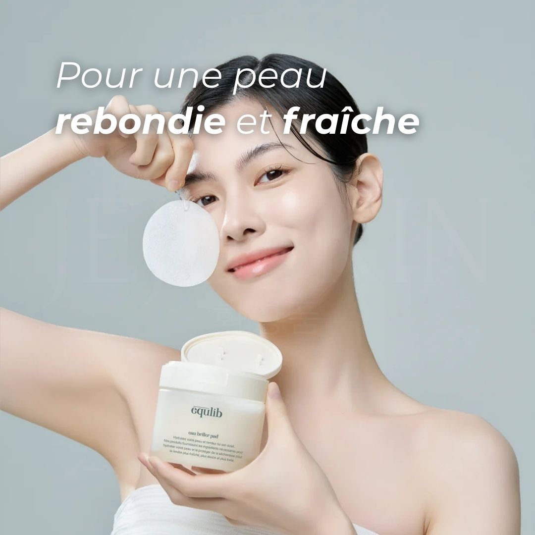 Equlib toner pads hydratants Eau Briller