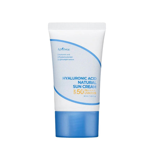 Isntree crème solaire naturelle à l'acide hyaluronique