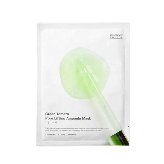 Sungboon Editor masque en tissu liftant pour les pores à la tomate verte