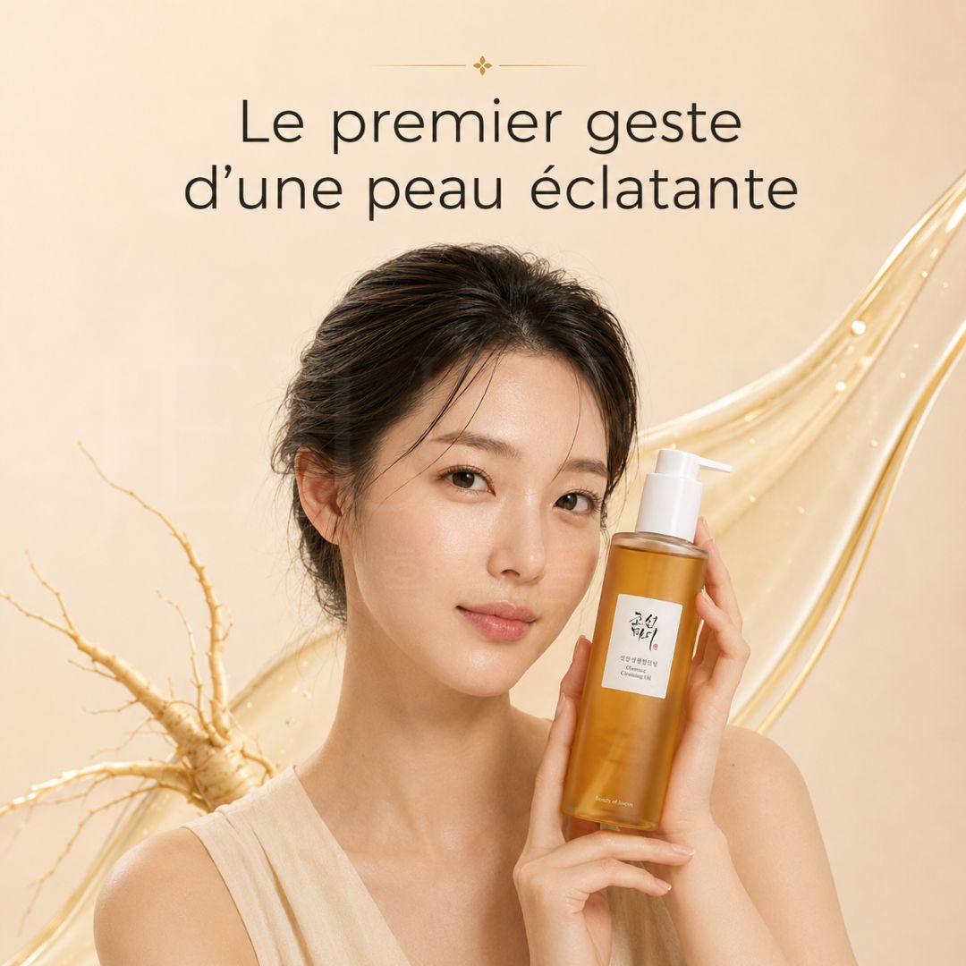 Le bénéfice de l'huile nettoyante au ginseng de Beauty of Joseon