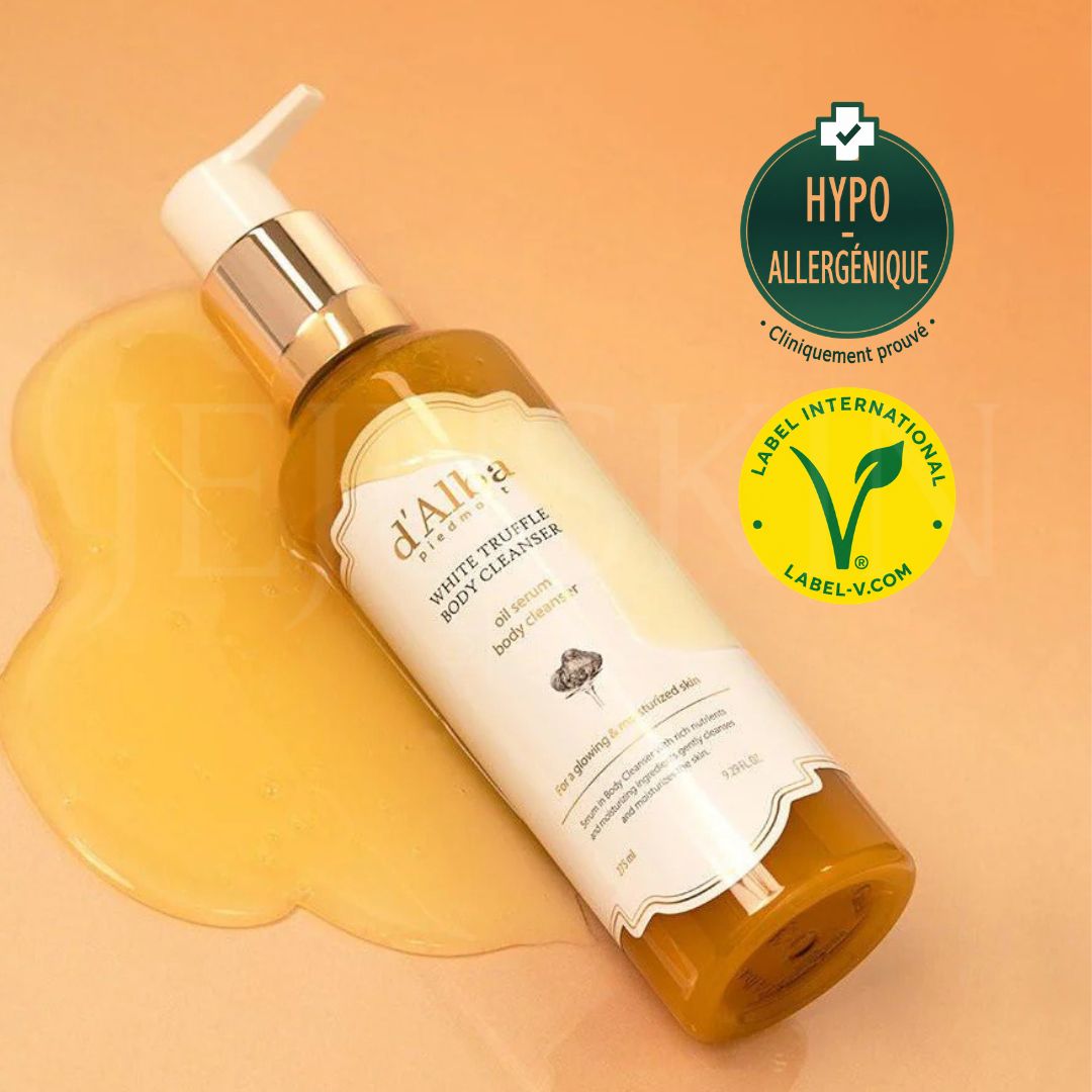 Image du gel nettoyant pour le corps à l’huile de truffe blanche de d'Alba