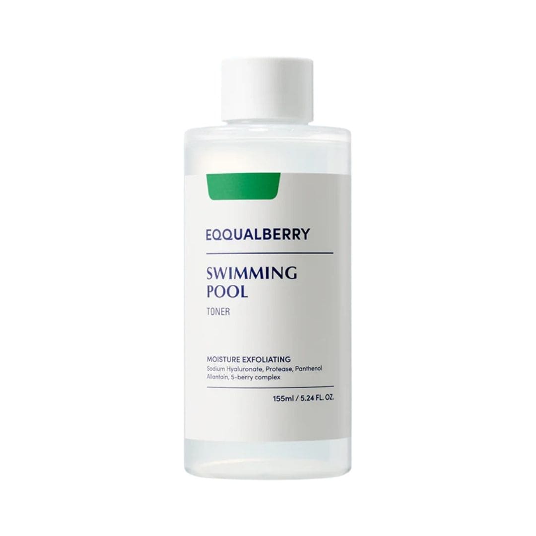 Eqqualberry Toner hydratant et exfoliant Swimming Pool 155ml