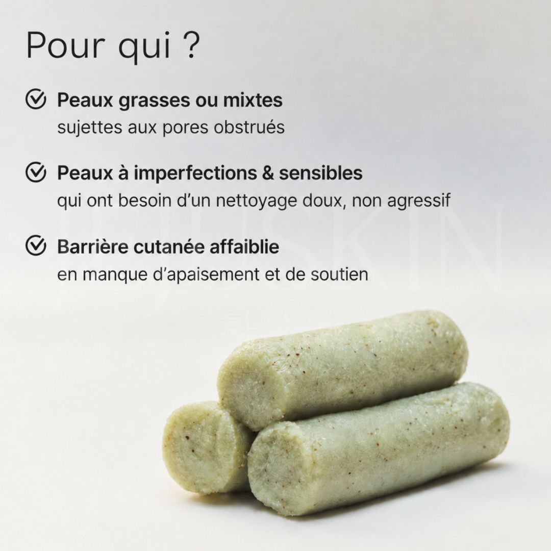 Pour qui est fait le nettoyant purifiant au thé vert + LHA pour pores et sébum d'Arencia