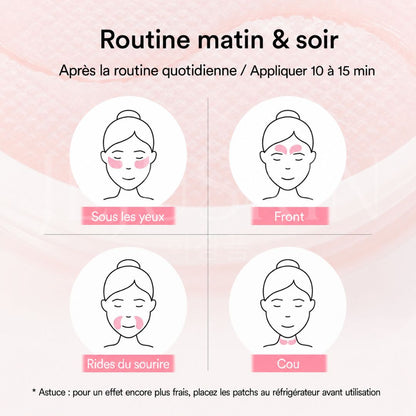 Quand utiliser les patchs en gel pour les yeux au PDRN d'Abib