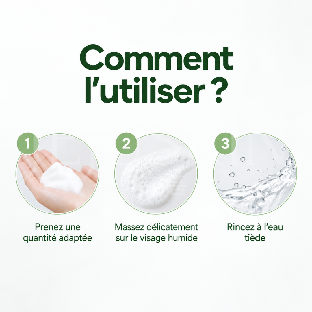 Comment utiliser le nettoyant moussant purifiant au Noni de Celimax