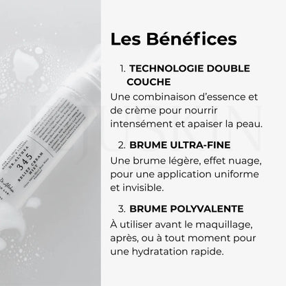 Les bénéfices de la brume hydratante et apaisante 345 de Dr.Althea