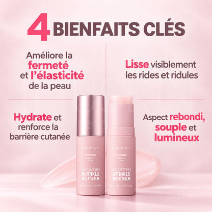 Les bienfaits du baume hydratant anti-rides Vita MQNY au collagène de Macqueen