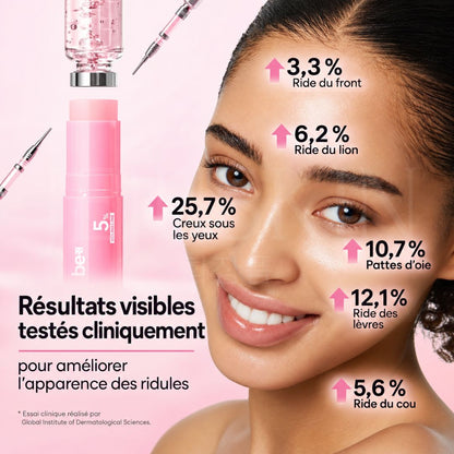 Quelques chiffres autour du baume multi-usage repulpant au PDRN et collagène rose de Medicube