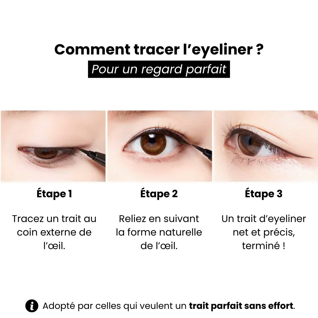 Macqueen - Eyeliner waterproof - 3 couleurs