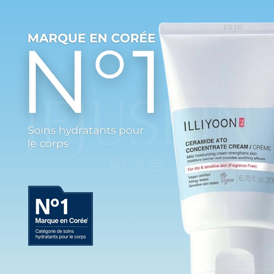 Image de la crème hydratante concentrée aux céramides Ato d'Illiyoon