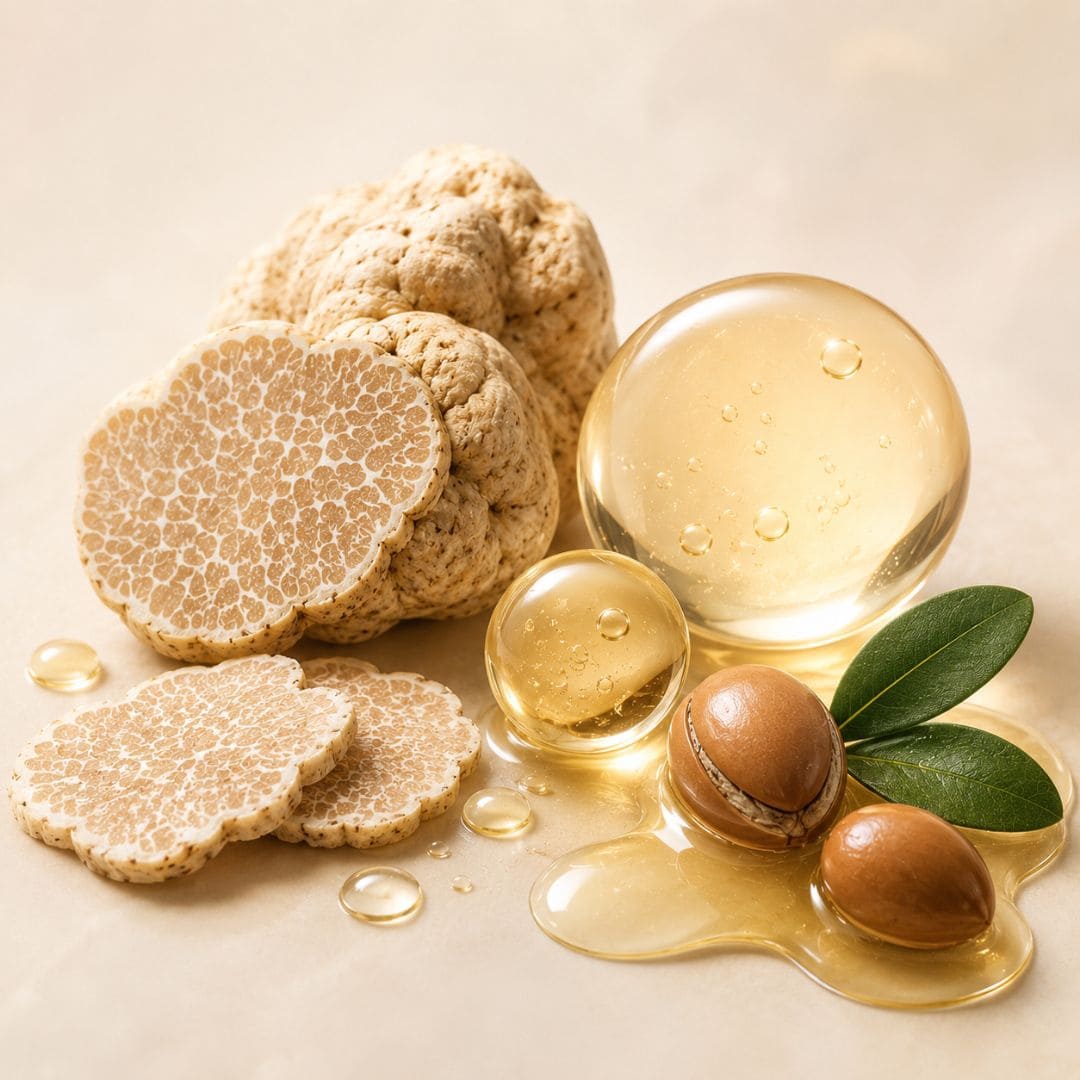 Truffe blanche dans le nettoyant d'alba