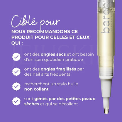 Pour qui est fait le Stylo Baren pour les ongles et cuticules