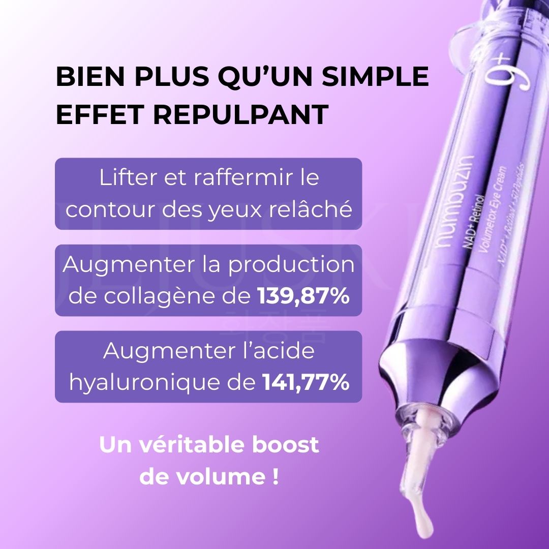 Les bénéfices de la crème contour des yeux anti-âge au rétinol et NAD+ 