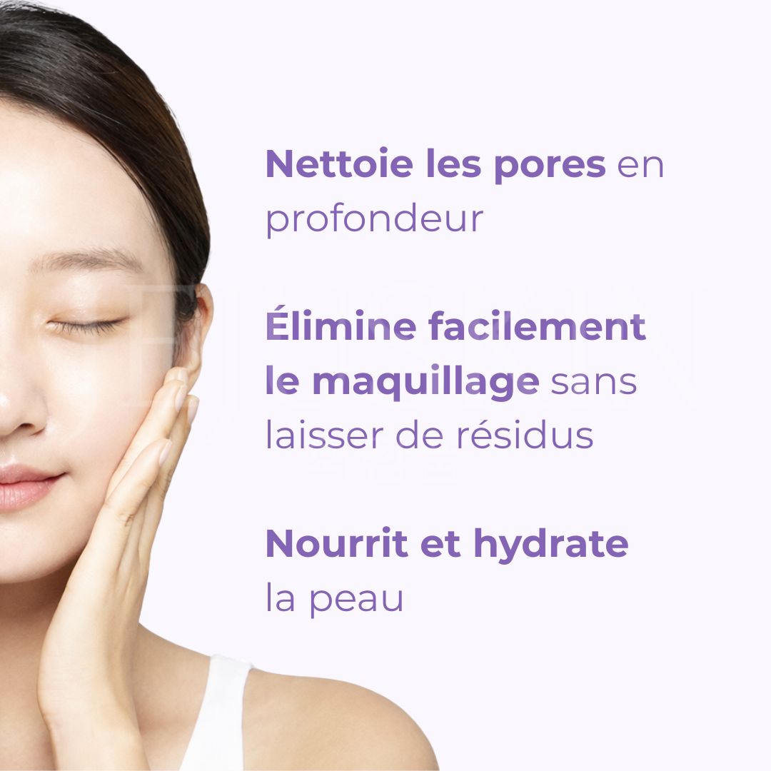 Les bénéfices de l'huile nettoyante au jojoba anti-points noirs Derma Nature Fresh de Celimax