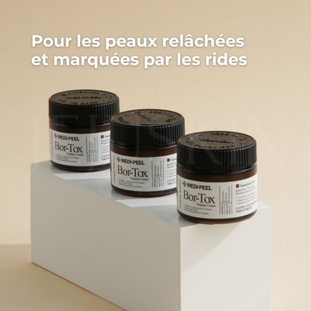 Crème anti-âge aux peptides Bor-Tox de Medi-peel pour qui est-elle faite