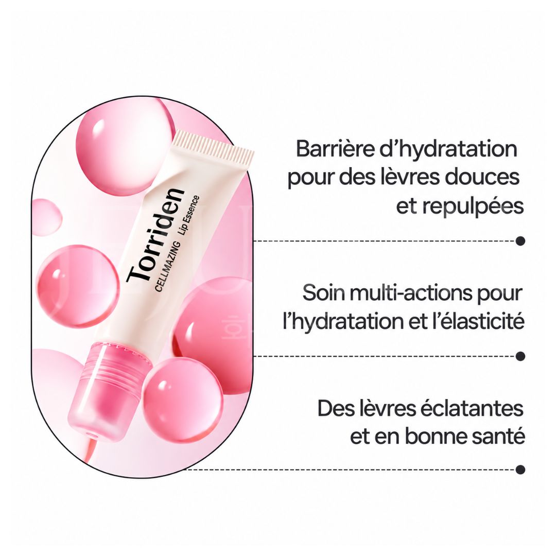 Les bénéfices du soin repulpant pour les lèvres au collagène Cellmazing de Torriden