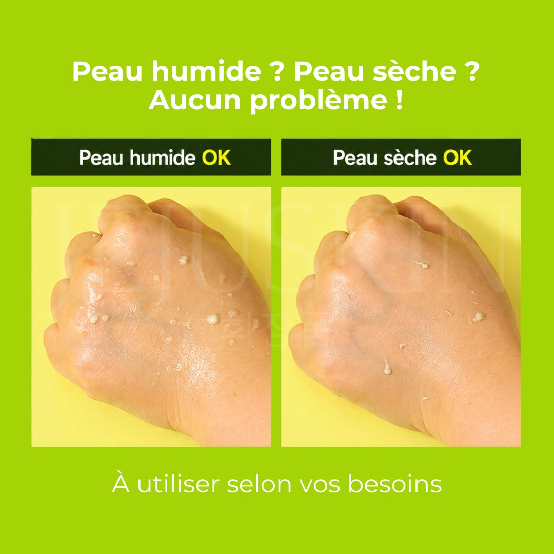 Pour quelles peaux est fait le gel exfoliant au lait de haricot mungo de Beplain