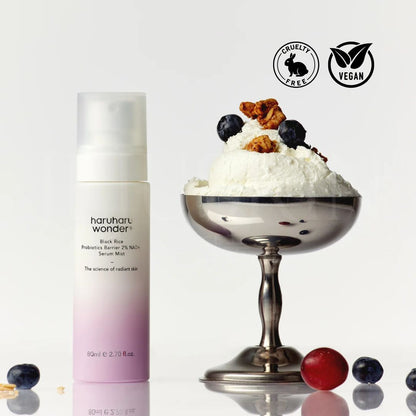 Image de la brume hydratante au riz noir aux probiotiques et NAD+ 2% d'Haruharu Wonder