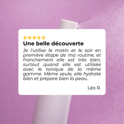 Avis sur la brume hydratante au riz noir aux probiotiques et NAD+ 2% d'Haruharu Wonder