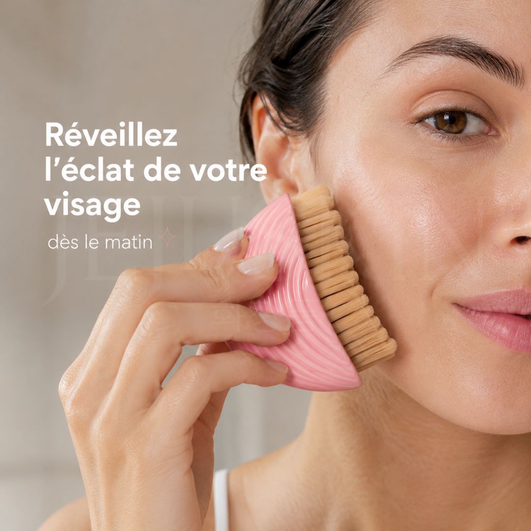 Bénéfice de la brosse de drainage lymphatique pour le visage