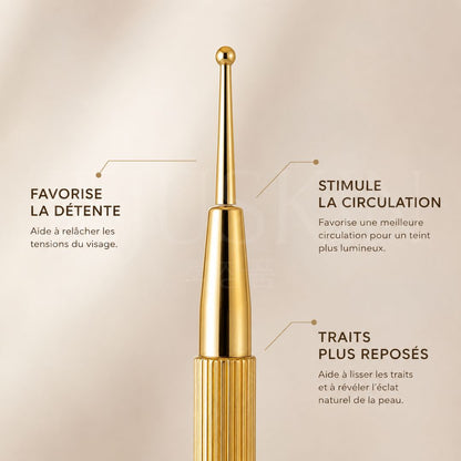 Les bénéfices du stylo d'acupression massant pour le visage face Pointer de Jejuskin