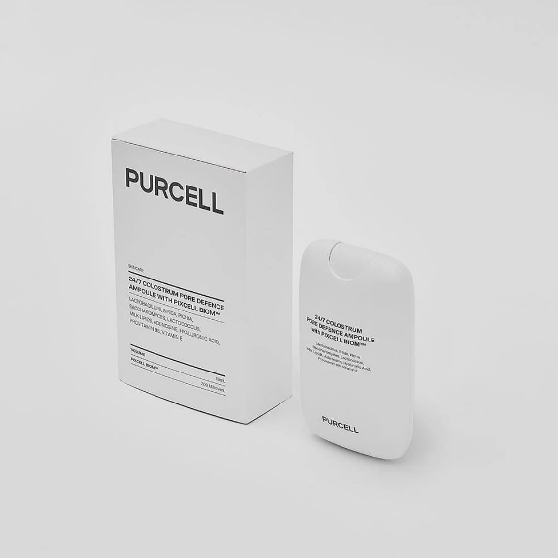 Purcell Ampoule protectrice et contrôle des pores au colostrum 24/7 photo