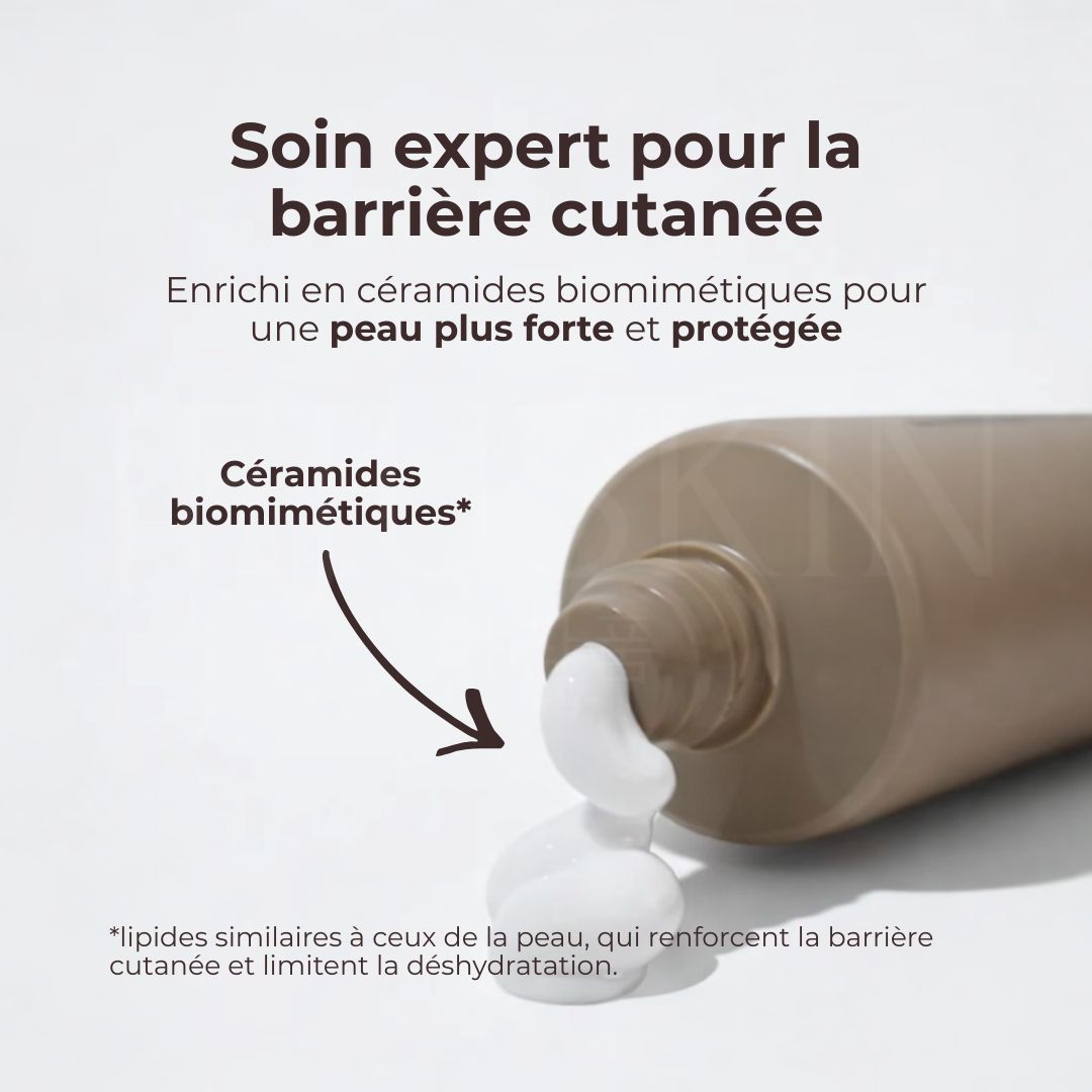 Pour la crème hydratante et réparatrice aux Céramides de Dr. Reju-All est un soin expert