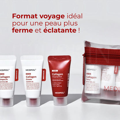 Le bénéfice du kit découverte anti-âge au collagène Red Lacto de Medi-Peel