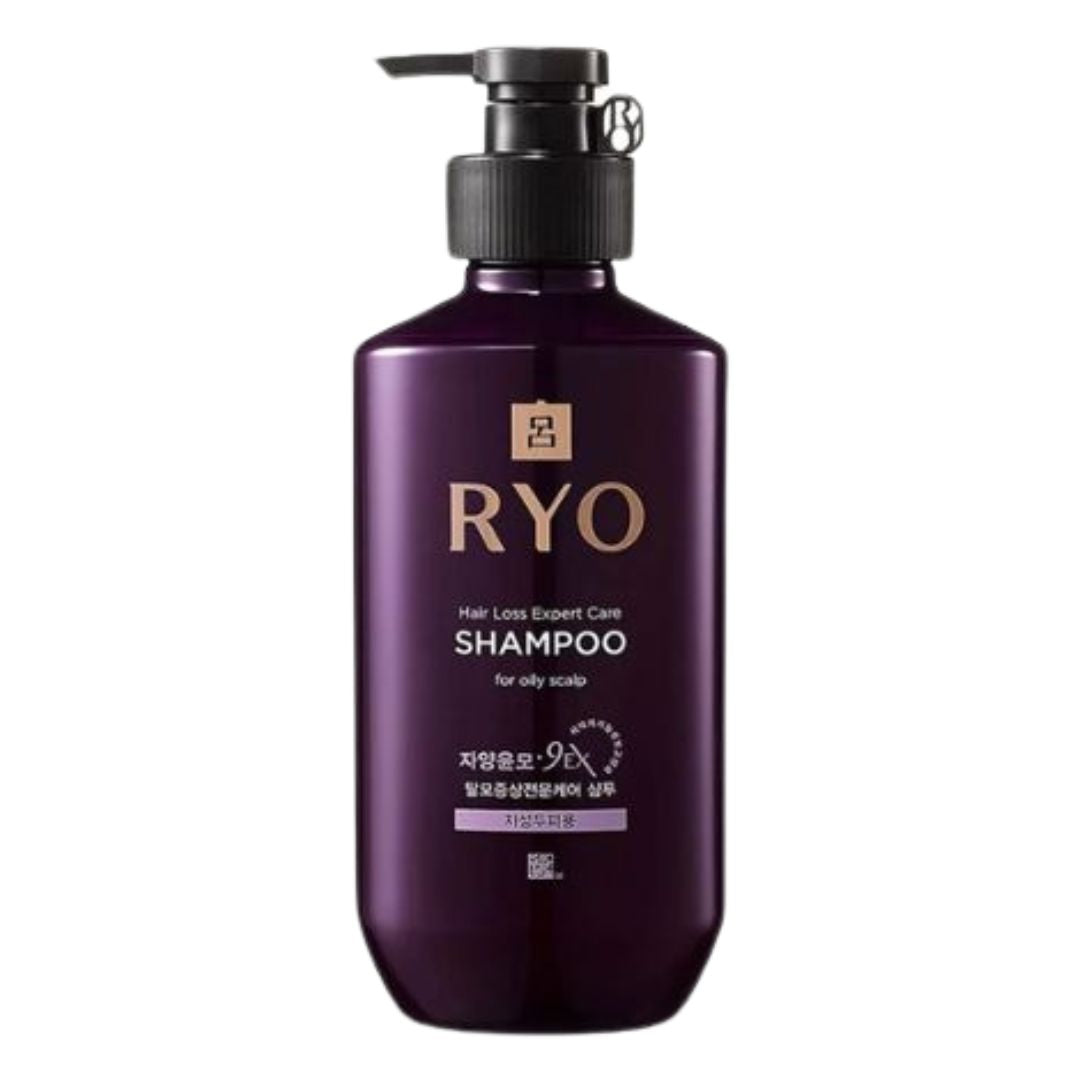 Ryo Shampooing anti-chute des cheveux 9EX pour cuir chevelu gras