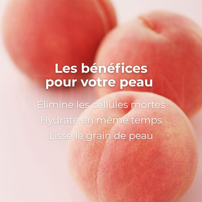 Les bénéfices du gel exfoliant à la pêche de Plu