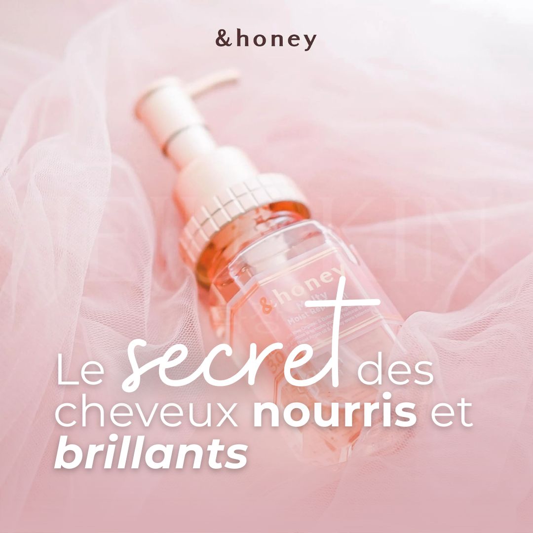 Le bénéfice de l'Huile capillaire réparatrice &honey