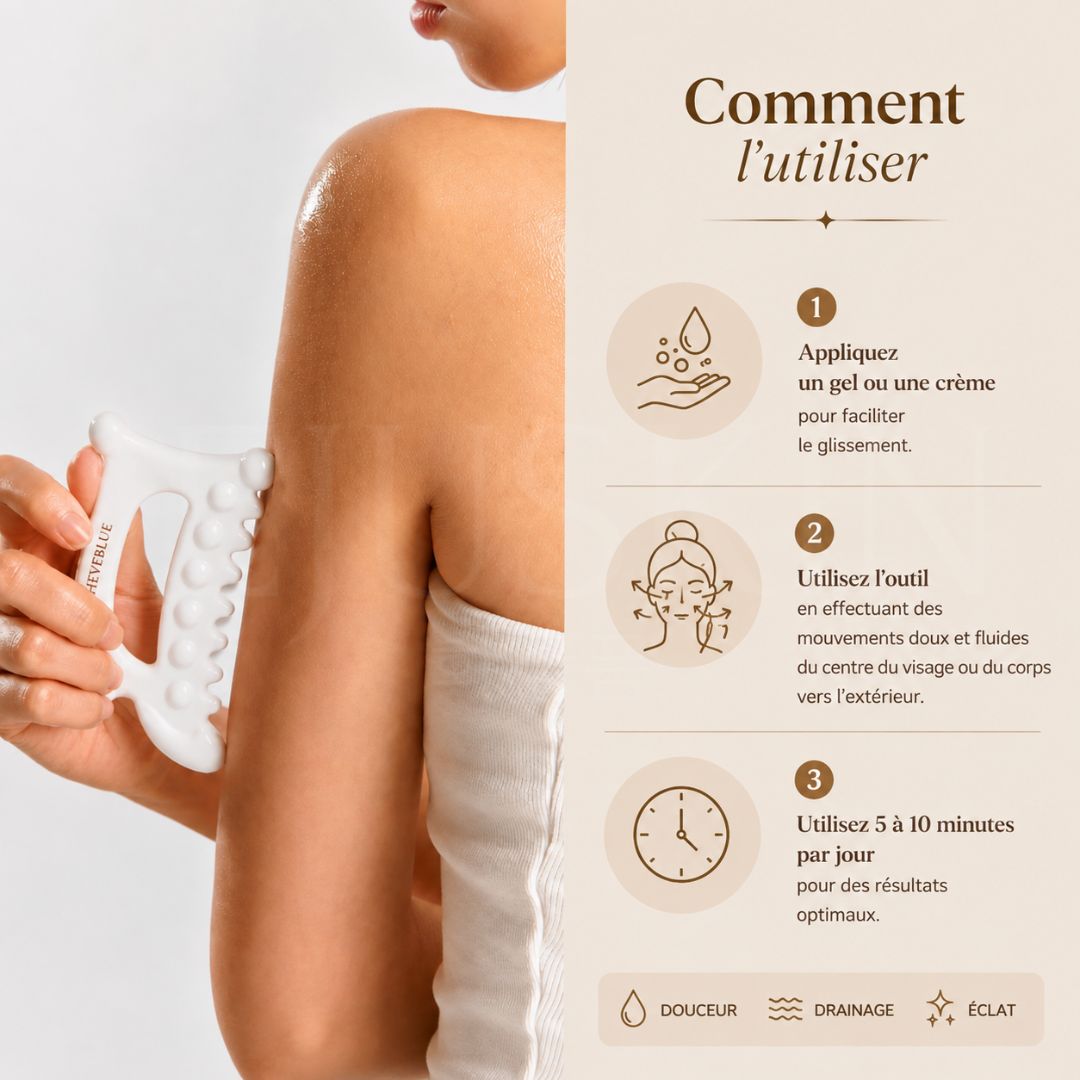 Comment utiliser le Gua Sha Heveblue