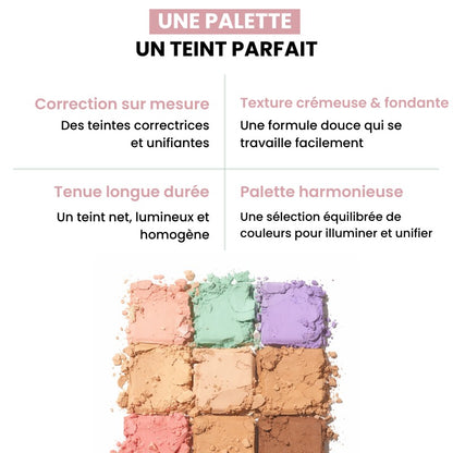 Palette correcteurs Dasique texture fondante