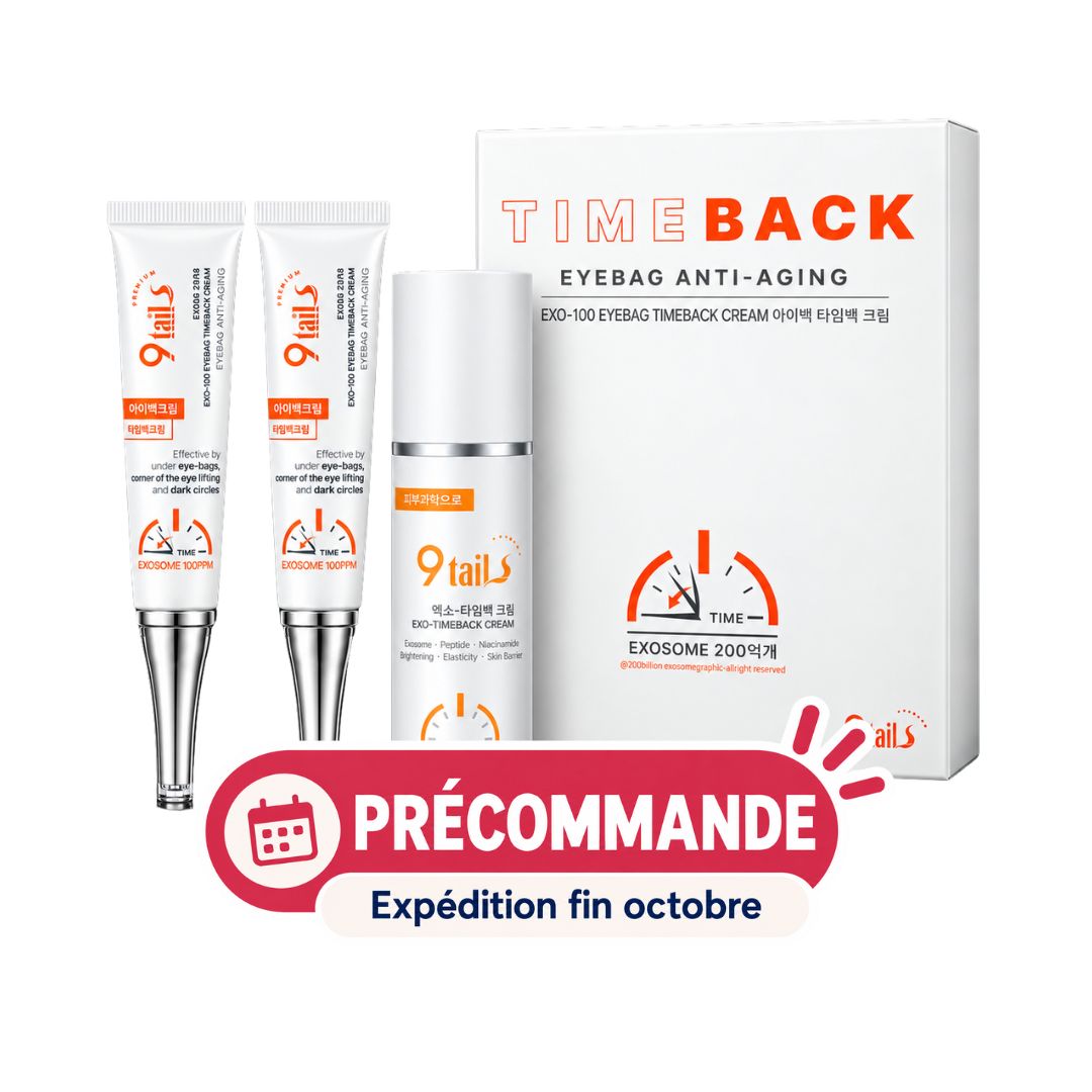 Nine Tails - EXO-100 Pack soin regard liftant anti-âge et anti-poches