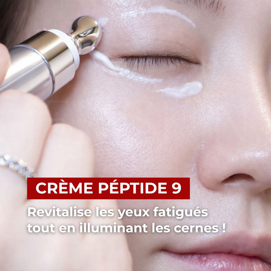 Le bénéfice de la crème Medi-Peel pour le contour des yeux lift et volume aux 9 peptides 20ml