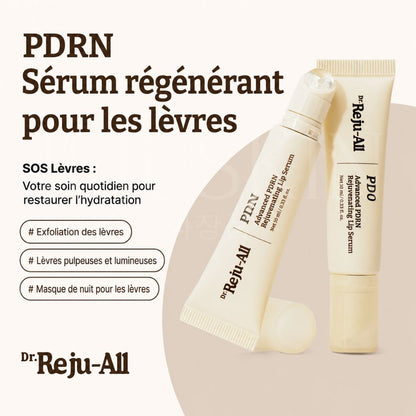 Bénéfices du sérum réparateur pour les lèvres au PDRN de Dr. Reju-All
