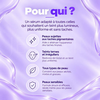 Pour qui est fait le sérum anti-taches B-Boost à 1% d’acide kojique de Nineless