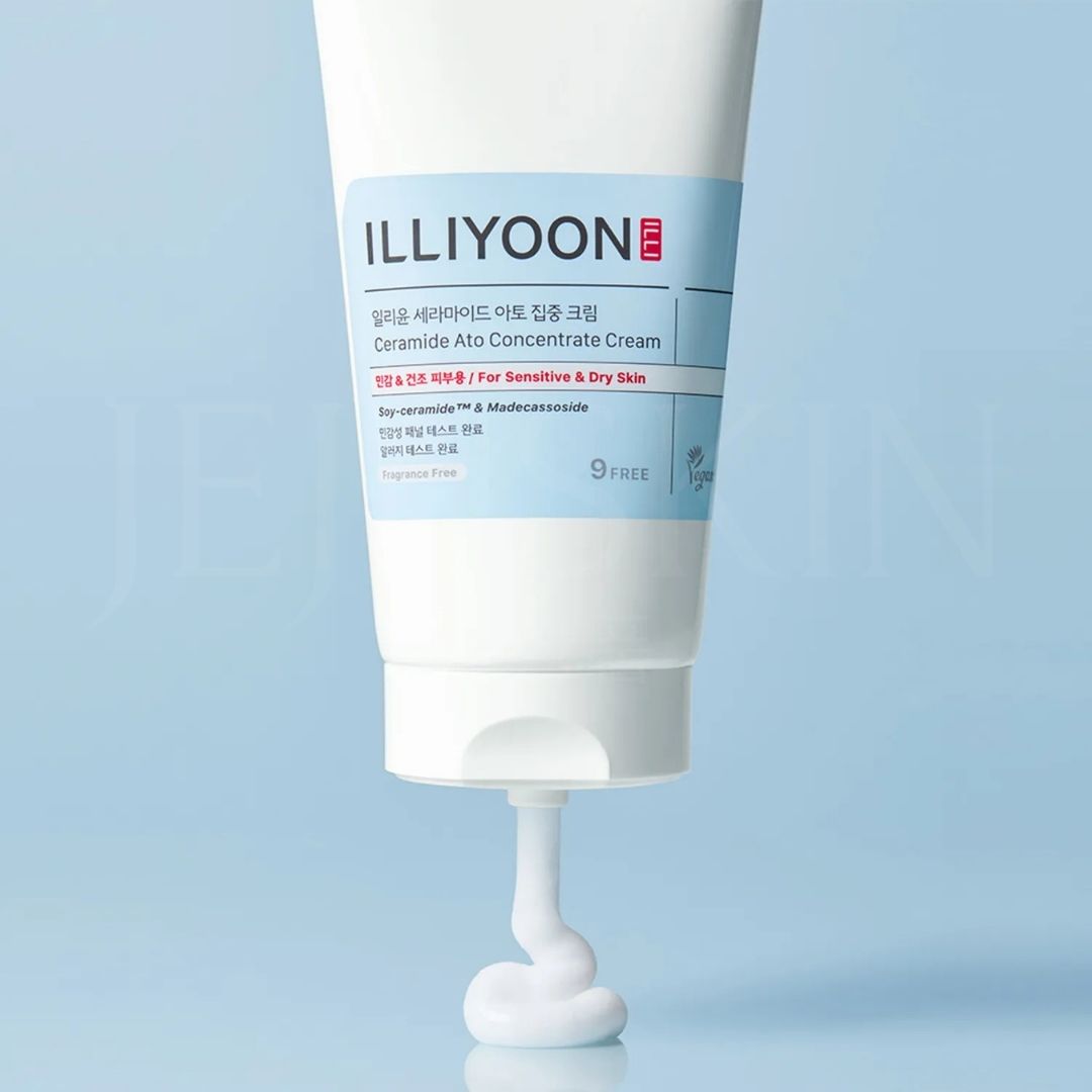 Photo de la crème hydratante concentrée aux céramides Ato d'Illiyoon