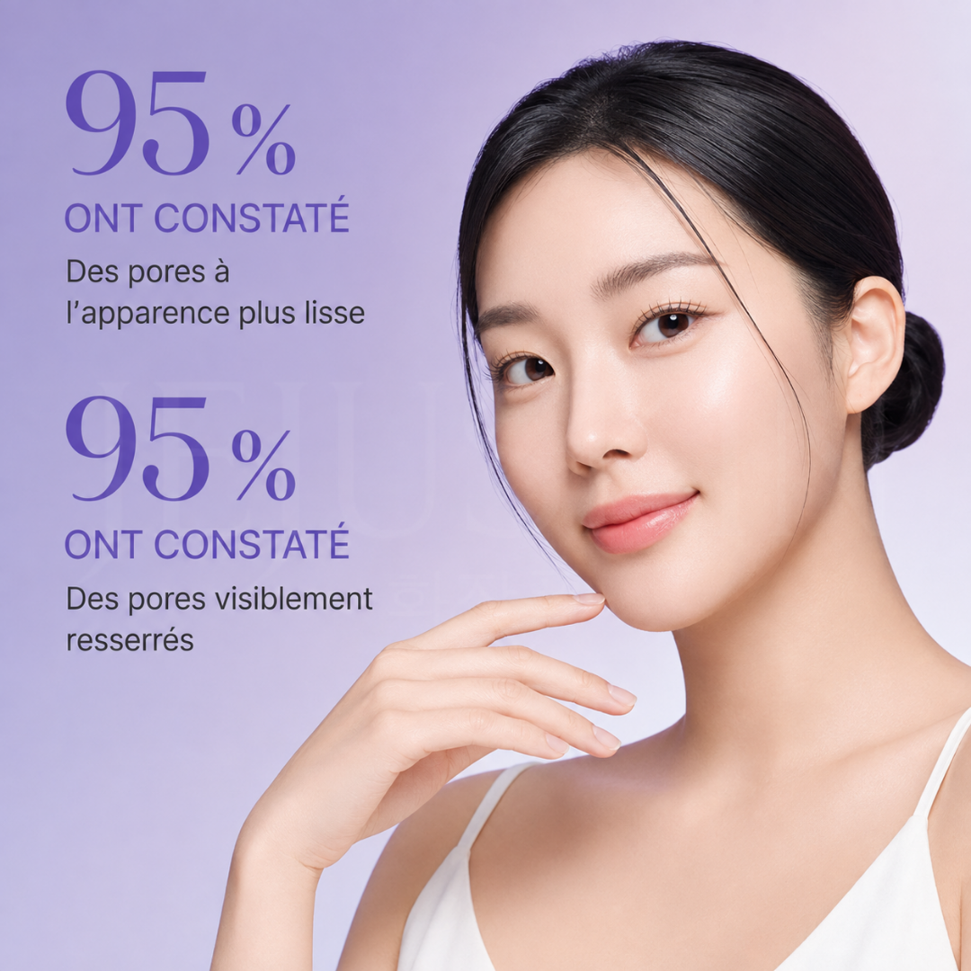 Statistiques sur l'ampoule raffermissante et pour les pores au PDRN de Rejuran