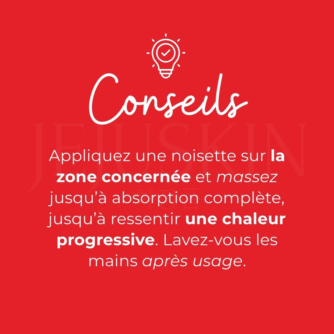 Conseils d'utilisation de la crème chauffante PowerfulX