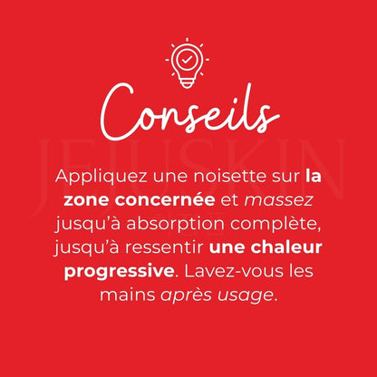 Conseils d'utilisation de la crème chauffante PowerfulX