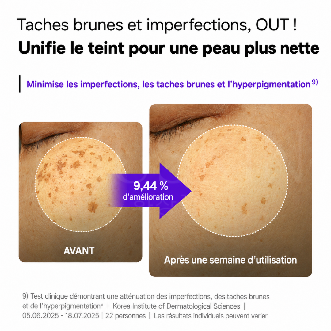 La crème anti-âge réparatrice et raffermissante au PDRN de Centellian24 unifie le teint