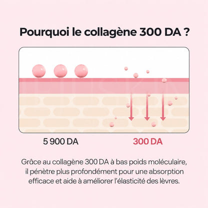 La collagène du soin repulpant pour les lèvres au collagène Cellmazing de Torriden
