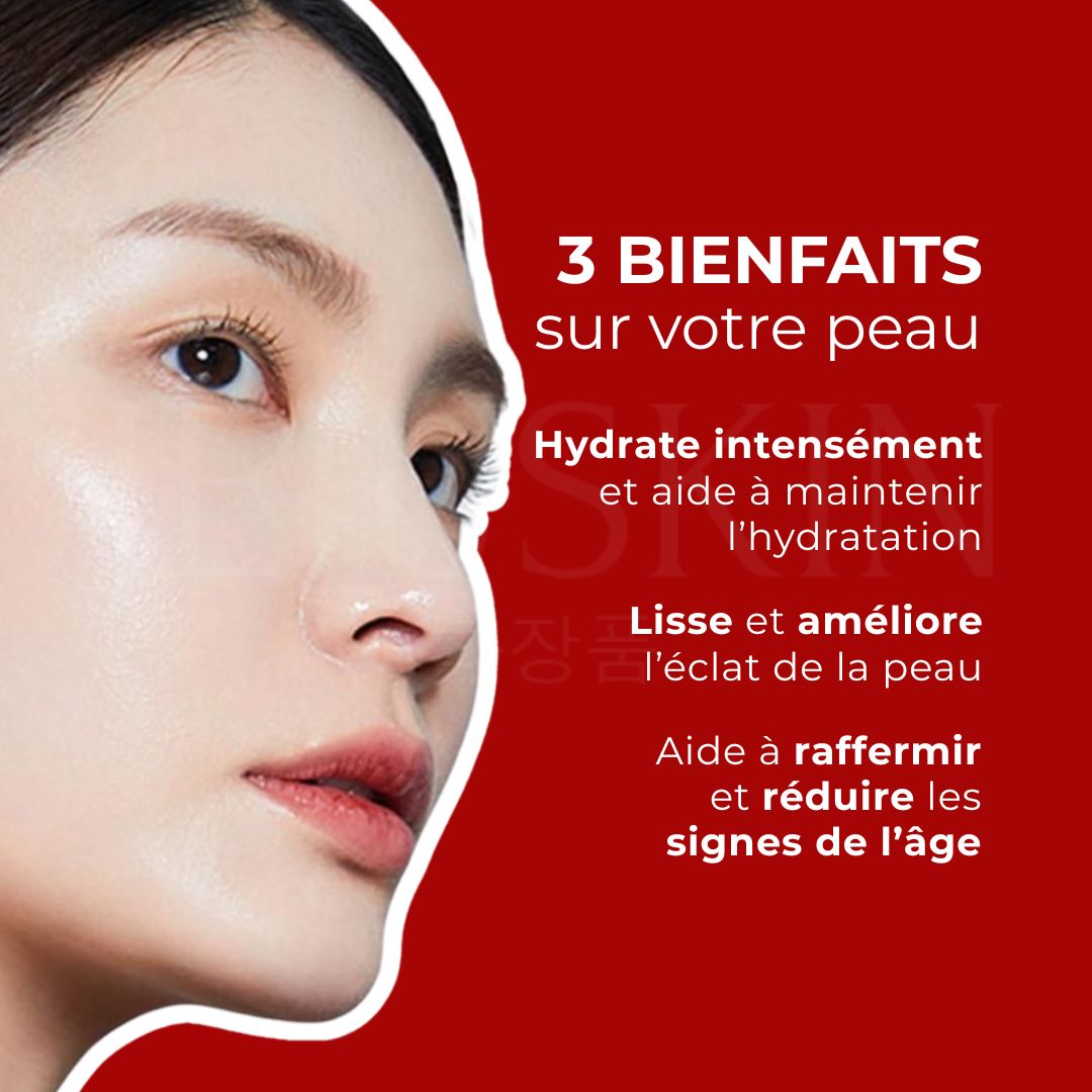 Les bienfaits sur la peau du kit découverte anti-âge au collagène Red Lacto de Medi-Peel