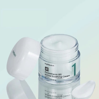 Numbuzin Crème apaisante Active No.1 à la Pro-Vitamine B5 texture