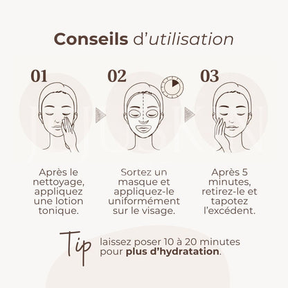 Skinfood masque hydratant et apaisant, carotte et carotène 30 masques conseils d'utilisation