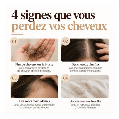 4 signes que vous perdez vos cheveux
