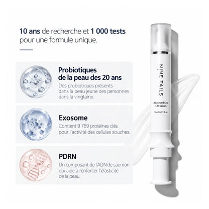 Les ingrédients du sérum liftant instantané de Nine Tails